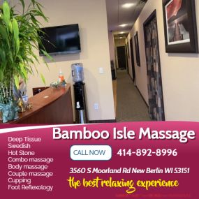 Our traditional full body massage in New Berlin, WI
includes a combination of different massage therapies like 
Swedish Massage, Deep Tissue, Sports Massage, Hot Oil Massage
at reasonable prices.