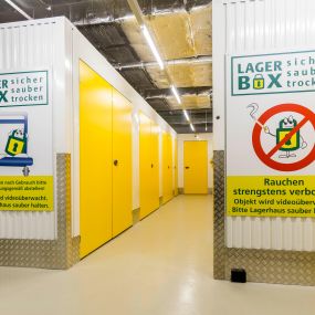 Lagerräume am Standort von LAGERBOX in Krefeld