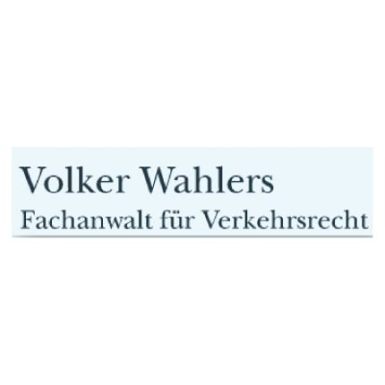 Logo van Rechtsanwalt Volker Wahlers - Verkehrsrecht & Mietrecht