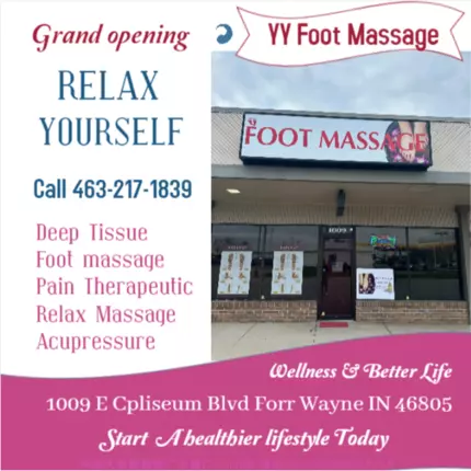 Logotipo de YY Foot Massage