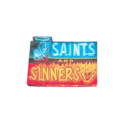 Logo from Saints & Sinners