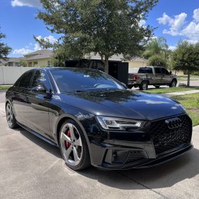 Audi Exterior Detail and Ceramic Coating in Tampa, FL