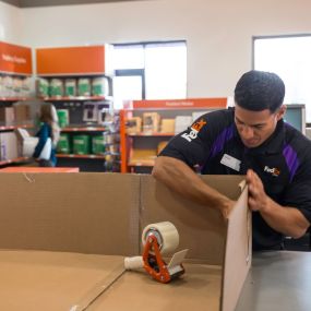 Shipping boxes and packing services available at FedEx Office (11299 US Hwy 98 E)