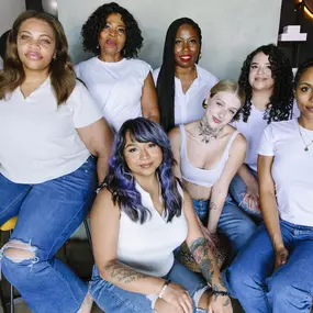 Team of Top Curly Hair Specialsts at The Top Curly Hair Salon in Austin, TX