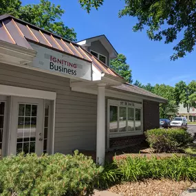 Igniting Business office entrance