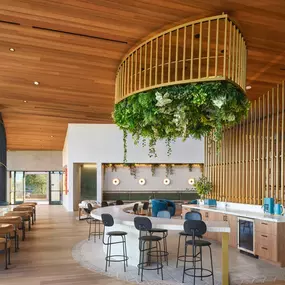 Community lounge spaces