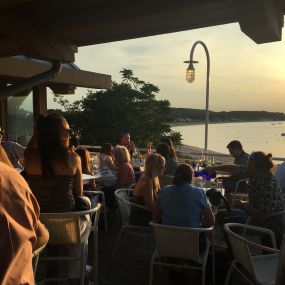 Enjoy amazing sunsets on our deck