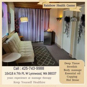 Our traditional full body massage in Lynnwood, WA
includes a combination of different massage therapies like 
Swedish Massage, Deep Tissue,  Sports Massage,  Hot Oil Massage
at reasonable prices.