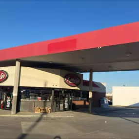 Front View of Kum & Go in Broken Arrow, Oklahoma.