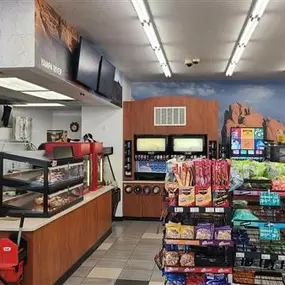 Bonfire Counter of Maverik in Evans, Colorado.