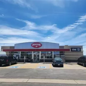 Front View of Maverik in Longmont, Colorado.