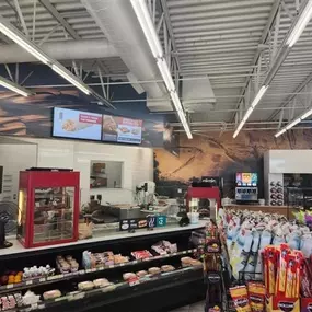 Bonfire Counter of Maverik in Longmont, Colorado.