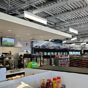 Inside store view of Maverik in Keenesburg, Colorado.