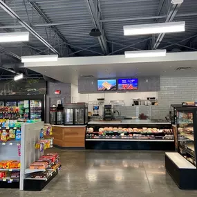 Kitchen Counter of Kum & Go in Tulsa, Oklahoma.