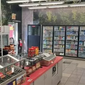 Kitchen Counter of Kum & Go in Jenks, Oklahoma.