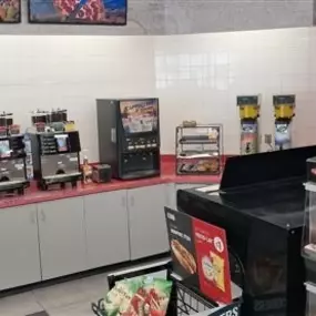 Kitchen Counter of Kum & Go in Jenks, Oklahoma.