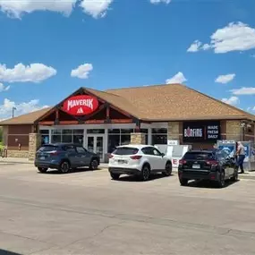 Front View of Maverik in Greeley, Colorado.