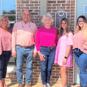 Happy Friday! Today our team wore pink in support of Breast Cancer Awareness Month!