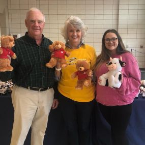 We are proud to support GSW tonight for the Second Annual Teddy Bear Toss!