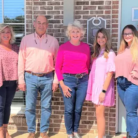 Happy Friday! Today our team wore pink in support of Breast Cancer Awareness Month!