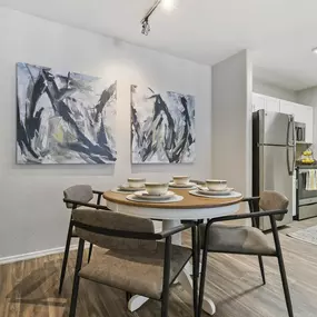 Dining Room at Ascent Apartments