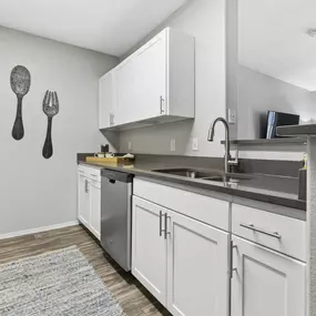 Kitchen at Ascent Apartments