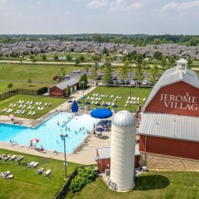 The Meadowlark Neighborhood is perfect for families looking for a quiet, family-friendly community to relax, enjoy and grow together. From its barn-inspired community center, swimming pool, and fitness facility to the more than 15 miles of picturesque walking and trails, there is plenty of fun to be had.