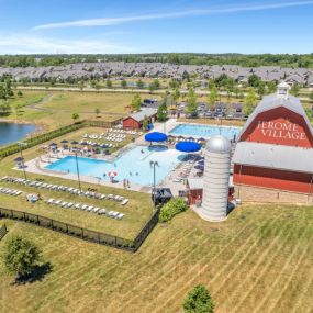 The Meadowlark Neighborhood is perfect for families looking for a quiet, family-friendly community to relax, enjoy and grow together. From its barn-inspired community center, swimming pool, and fitness facility to the more than 15 miles of picturesque walking and trails, there is plenty of fun to be had.