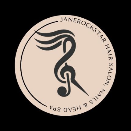 Logo van JaneRockStar Hair Salon, Nails & Head Spa