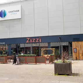 Zizzi Chatham, Outdoor Seating, May 2024