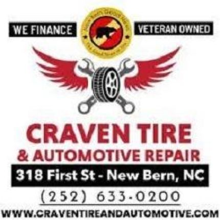 Logo von Craven Tire & Automotive Repair