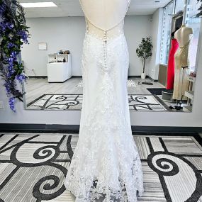 At Fashion Alterations & Bridal Sewing we can make your wedding gown into your dream dress by making it fit you perfectly.