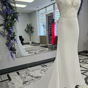 At Fashion Alterations & Bridal Sewing we can make your wedding gown into your dream dress by making it fit you perfectly.