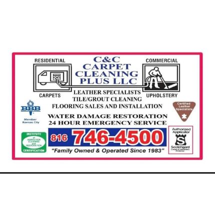 Logo da C & C Carpet Cleaning Plus