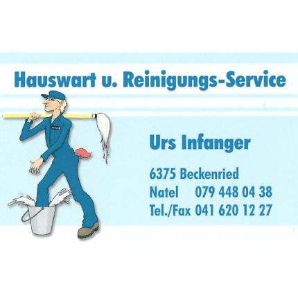Logo fra Hauswart- und Reinigungsservice Urs Infanger
