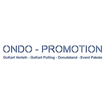 Logotyp från Ondo-Promotion - Go-Kart Verleih - Go-Kart Pulling - MobilDisco - Strassenfestaustattung