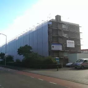 schilrenovatie 45 woningen