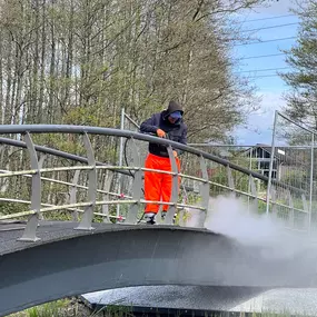 Reinigen Brug inclusief dek
