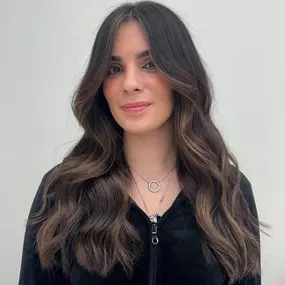 Somerville, NJ Hair Salon For Cool Brunette With Face-Framing Pieces