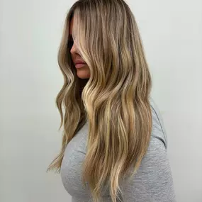 Bright Blonde Balayage Transformation Stylist in Somerville, NJ