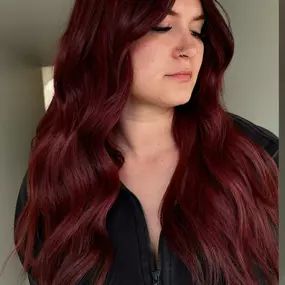 Vibrant Red Hair With Rich Shine Near Somerville, NJ