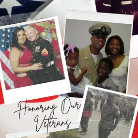 Honoring Our Veterans and Military Families

This Veteran's Day, we extend our deepest gratitude to all the brave men and women who have served our country with honor, courage, and dedication. Your sacrifices have safeguarded our freedoms and made our nation stronger.

As a military spouse, I know that our veterans didn't serve alone. We are forever grateful for the sacrifices your families have also made.

Thank you to team members Derek and Phillip for your unwavering service and commitment. Y