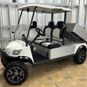 Discover the convenience of our storage carts at Carolina Custom Cruisers.