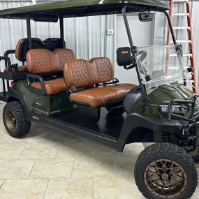 Quietly powerful, endlessly enjoyable. Discover the joy of electric golf cart adventures.