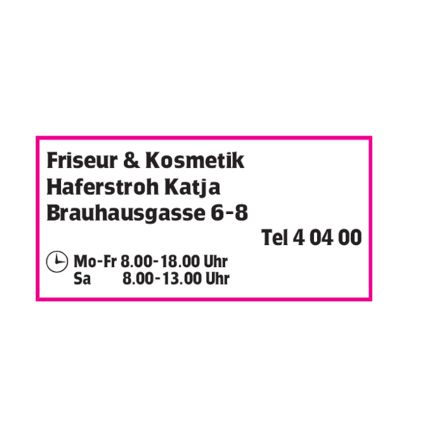 Logo von Friseur Kosmetik Haferstroh