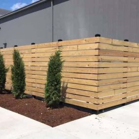 Commercial Wood Fencing
