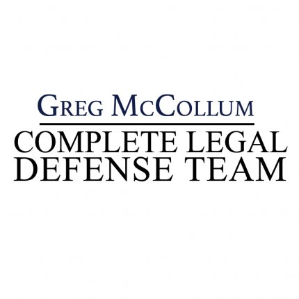 Logotyp från Greg McCollum Complete Legal Defense Team