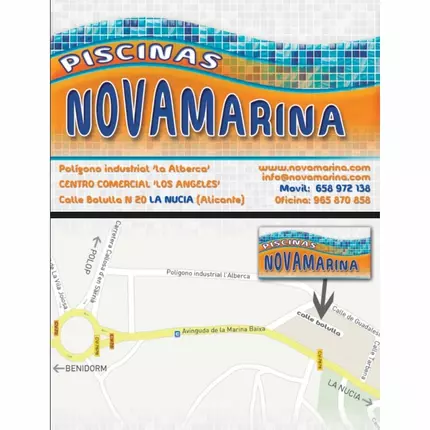 Logo van Piscinas Novamarina