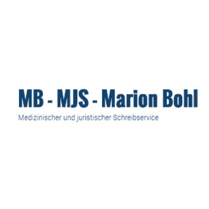Logotipo de MB - MJS - Bianca Marschke Medizinischer und Juristischer Schreibdienst