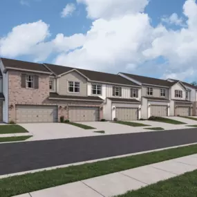 Check out our Crescent townhome plan in our new Dallas area neighborhood, Coyote Meadows!